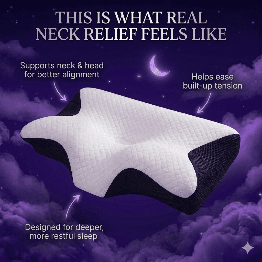 LournaSleep™ Ergonomic Neck Support Pillow