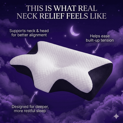 LournaSleep™ Ergonomic Neck Support Pillow